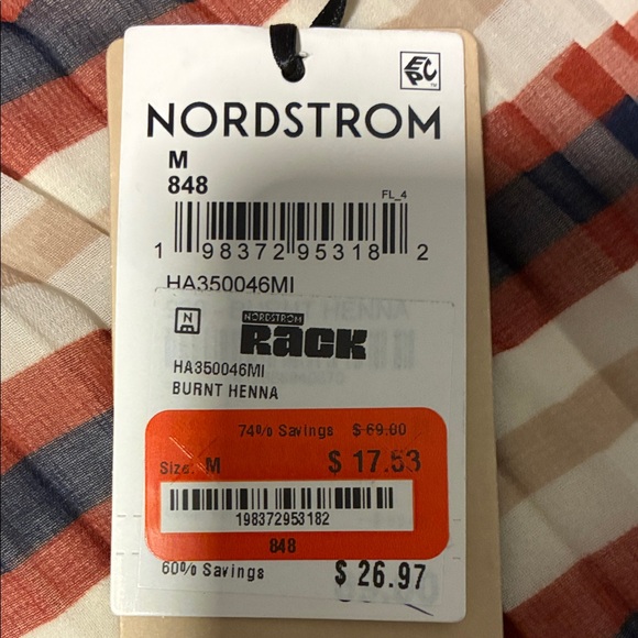 Halogen Multicolor Striped Sleeveless Blouse - Picture 5 of 5